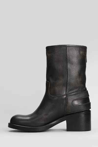 Chloé Dakota Ankle Boots In Black