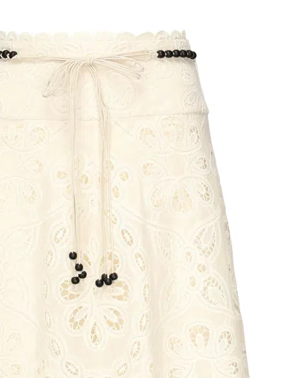 Zimmermann Blusa - Blanco In Neutral