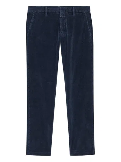 Closed Clifton Corduroy Trousers In Blue