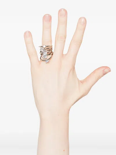 Panconesi Diamanti Orbit Ring Accessories In Metallic