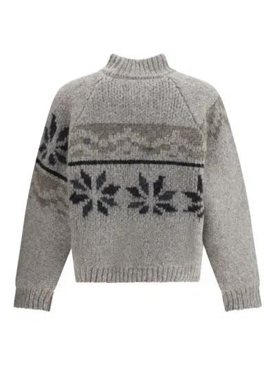 Magliano Norwegian Drunk Sweater In Gray