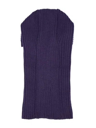 刺绣罗纹羊毛巴拉克拉瓦帽