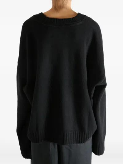 Ziggy Chen V-neck Wool Sweater In Blue