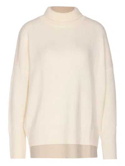 Lisa Yang Mock-neck Cashmere Sweater In Neutral