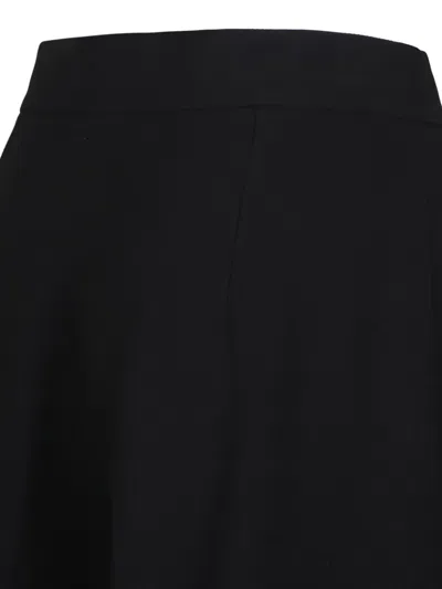 Nissa Pleated-front Wide-leg Trousers In Black