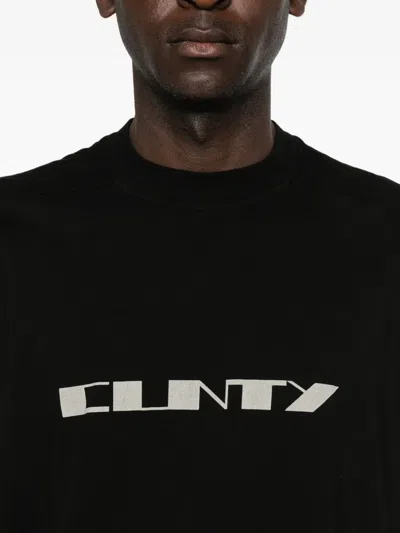 Rick Owens Drkshdw Graphic-print Sleeveless T-shirt In Black