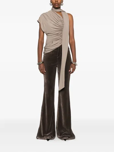 Rick Owens Jeans In Brown