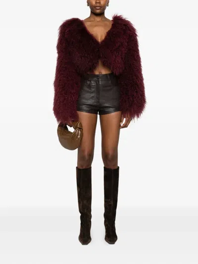 LUXE 皮草短款夹克