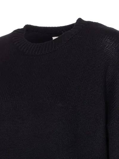 Lisa Yang Georgie Long-sleeve Crew-neck Top In Black