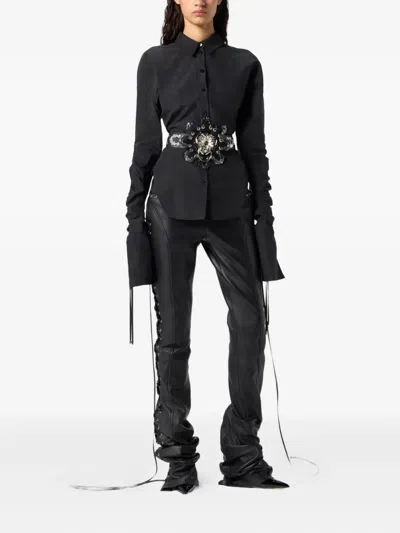 Blumarine Camisa - Negro In Black