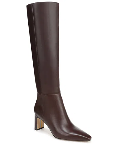 Sam Edelman Sylvia Boots Spiced Pecan In Brown
