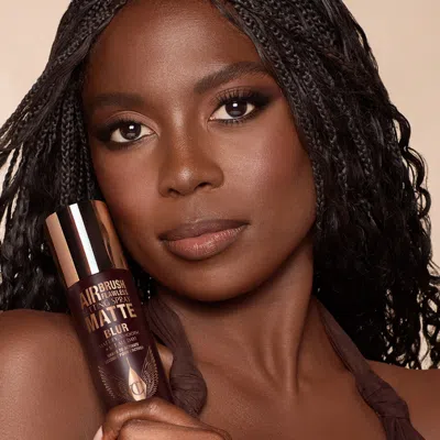 Charlotte Tilbury Airbrush Flawless Setting Spray Matte - 34 ml Travel In Brown