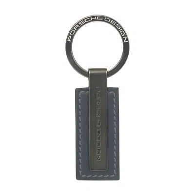 Porsche Design Metal Bar Key Ring In Gray