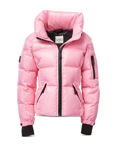 Sam Girls' Freestyle Down Jacket - Big Kid In Pink