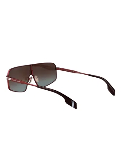 Canada Goose Shield-frame Gradient Sunglasses In Red