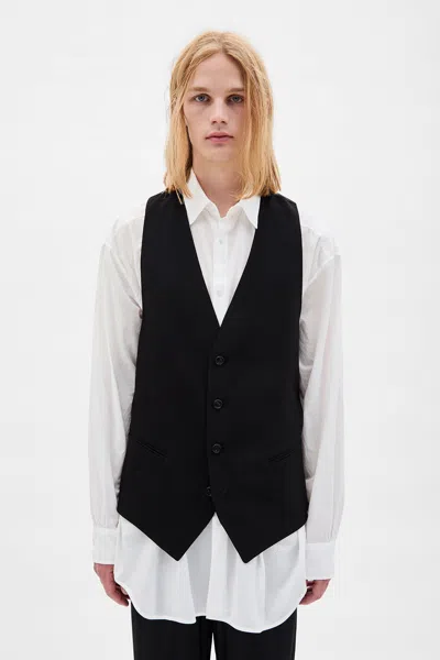 Ann Demeulemeester Juikko Classic Waistcoat In Black