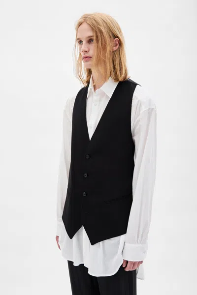 Ann Demeulemeester Juikko Classic Waistcoat In Black