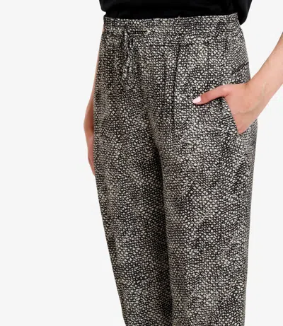 Pt Torino Trousers White In Animal Print