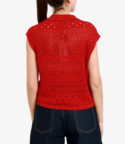 Kaos Sweaters Red In Red