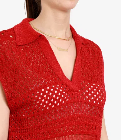 Kaos Sweaters Red In Red