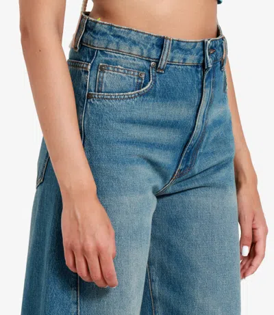 Msgm Jeans In Blue