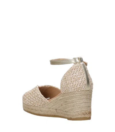 Espadrilles Sandals Golden In Multi