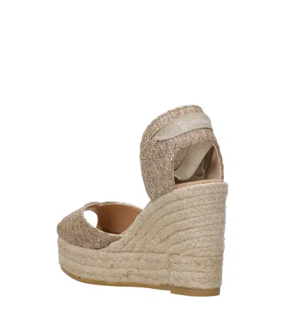 Espadrilles Sandals Silver In Multi