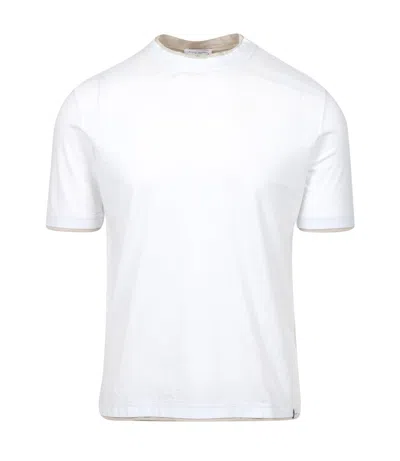 Paolo Pecora T-shirt Basic Bianco Ottico In White