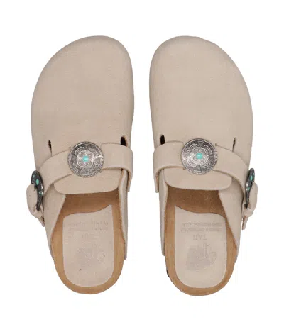 Taji Sandals Cream In Multi