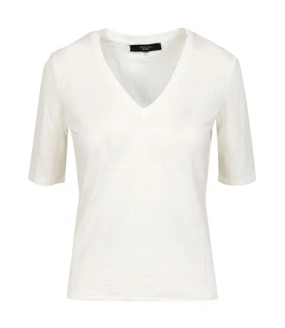 Max Mara Weekend Shirts In White