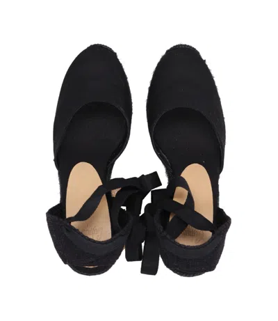Castaã±er Castaner Sandals Black In Black