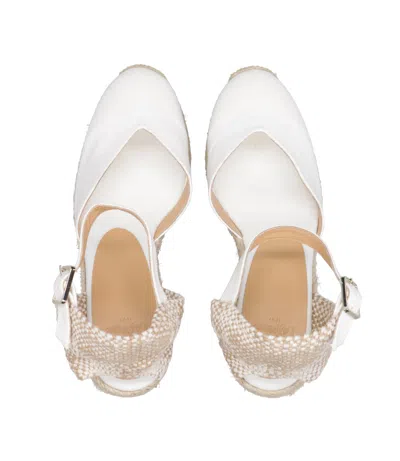 Castaã±er Castaner Carol Espadrilles In White