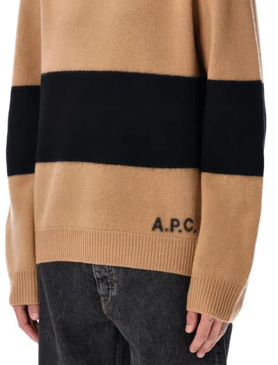 Apc A.p.c. Sweaters In Brown