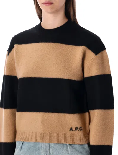 Apc A.p.c. Sweaters In Black