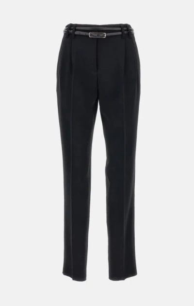 Max Mara Trousers Gisella In Black