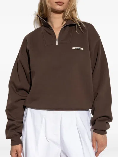 Jacquemus Zip Up Sweatshirt