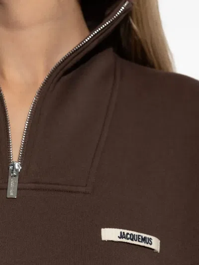 Jacquemus Zip Up Sweatshirt