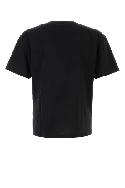 Valentino Crew Neck Graphic Print Short Sleeves T-shirt In Black