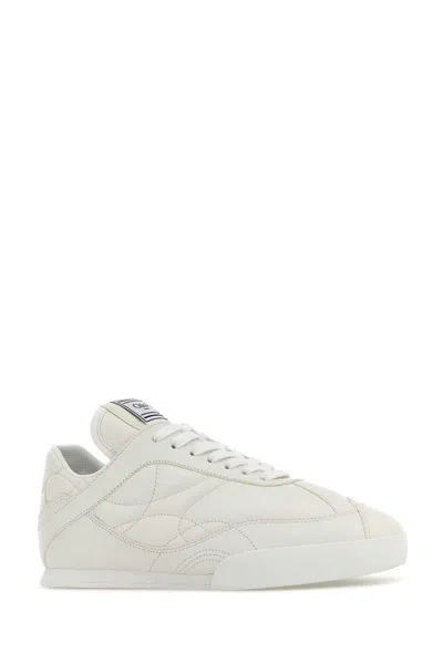 Chloé Kick Sneakers In White Leather In White