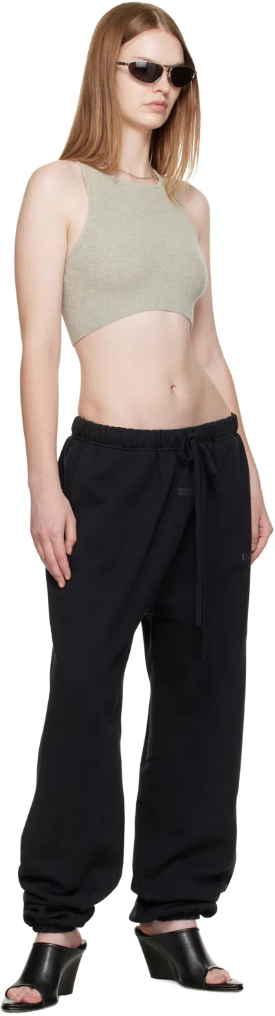 Essentials トープ Soft リブタンクトップ In Gray