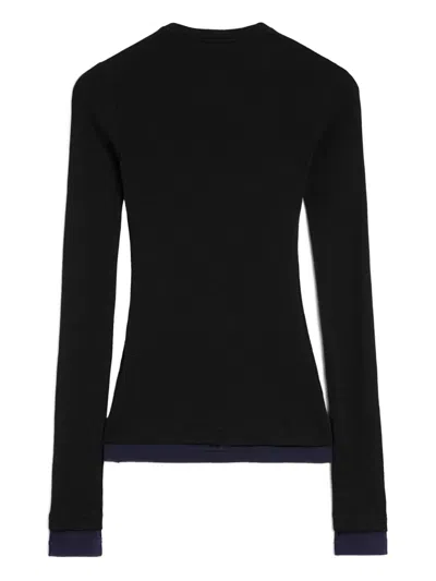 Jil Sander Wool T-shirt In Multi