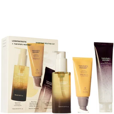 Haruharu Wonder Look Fantastic X  Everyday Routine Set (worth £50)