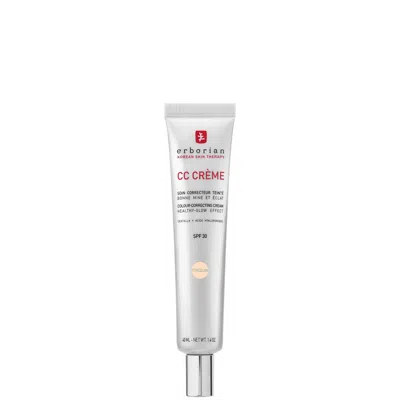 Erborian Porcelain Cc Cream Spf30 40ml In Multi