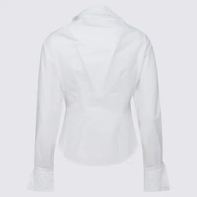 Vivienne Westwood "drunken" Shirt In White