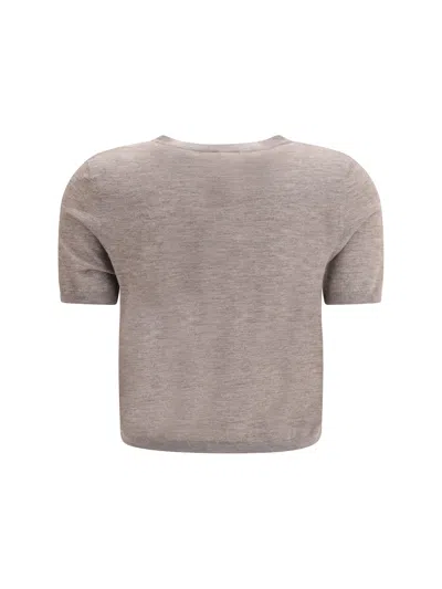 Lisa Yang Charlotte Cardigan In Brown