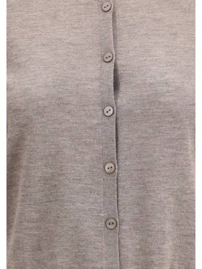 Lisa Yang Charlotte Cardigan In Brown