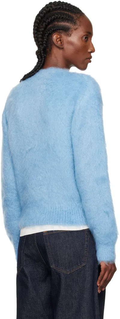 Bally Crew Neck Sweater In Blue