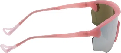 District Vision Pink Junya Racer Sunglasses In Pink