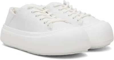 Yume Yume White Goofy Sneakers In White
