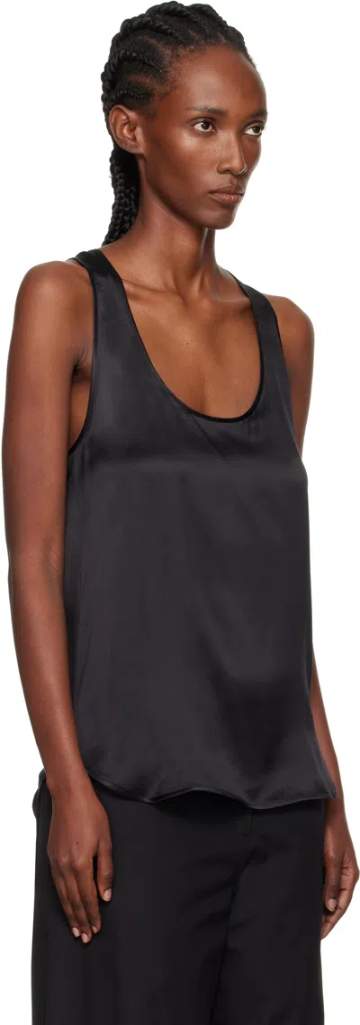 Wardrobe.nyc Scoop-neck Top In Black